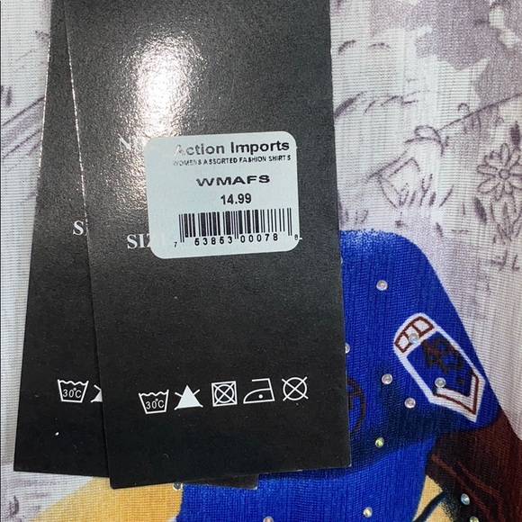 3/$25 NWT! Beautiful Asian/Japanese Tank Top - Picture 4 of 6